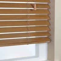 50mm Elementi Wooden Venetian Made To Measure Blind Honey
