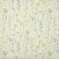Wild Flower Fabric Teal