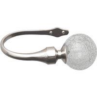 Crash Holdbacks Satin Silver