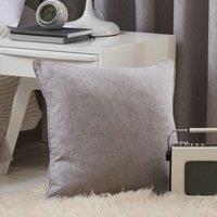 Fusion Sorbonne Filled Cushion 43cm x 43cm Silver
