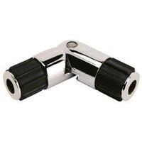 28mm Bay Window Pole Single Joints Chrome (Poles Apart)