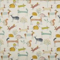 Prestigious Textiles Oh My Deer Fabric Marmalade