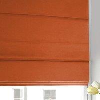 Satin Made to Measure Roman Blind Orange