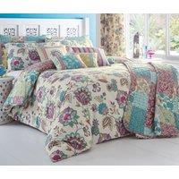 Marinelli Bedding Teal Bedspread 229cm x 195cm