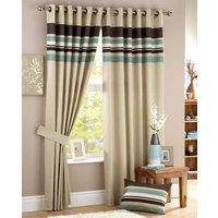 Harvard Ready Made Eyelet Curtains Duckegg