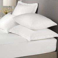 Signature Plain Dye Fitted sheet White