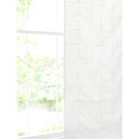 Hampton Ready Made Single Voile Curtain Ecru