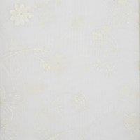 Wildflower Ready Made Single Voile Curtain White
