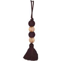 Earle Key Tassel Aubergine