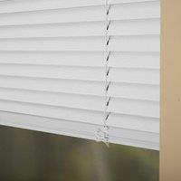 25mm Premier Aluminium Made To Measure Venetian Blind Filtra White