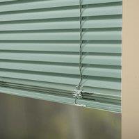 25mm Premier Aluminium Made To Measure Venetian Blind Powder Green