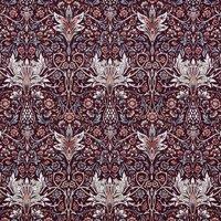 Ashley Wilde Avington Fabric Claret