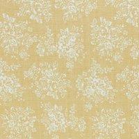 Cath Kidston Washed Rose Fabric Ochre