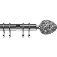 Alexia 28mm Curtain Pole Chrome
