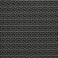 Athena Curtain Fabric Charcoal