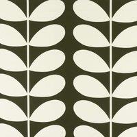 Orla Kiely - Giant Stem Fabric Khaki