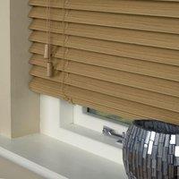 35mm Wood Essence Wooden Venetian Made To Measure Blind Desert Oak Pine