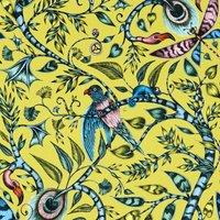 Emma Shipley Rousseau Velvet Fabric Lime