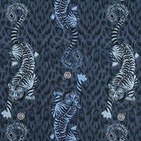 Emma Shipley Tigris Fabric Navy
