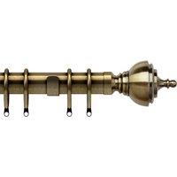 Vienna 28mm Curtain Poles Antique Brass