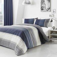 Fusion Betley Duvet Cover Bedding Set Blue