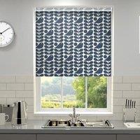 Orla Kiely Early Bird Made to Measure Roller Blind Dark Marine