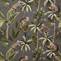 Monkey Fabric Grey