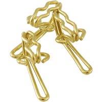 Curtain Hooks (Pk 30) Brass