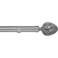 Alexia 28mm Eyelet Curtain Pole Chrome