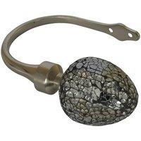 Alexia Holdbacks Satin Silver