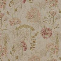 iLiv Country Journal Digitally Printed Fabric Rosa
