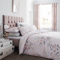 Catherine Lansfield Canterbury Duvet Cover Bedding Set Blush