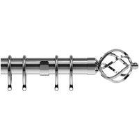 Cage 28mm Curtain Pole Chrome