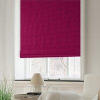 Clarence Velvet Made to Measure Roman Blind Berry