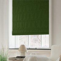 Clarence Velvet Made to Measure Roman Blind Forest