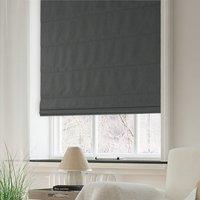 Clarence Velvet Made to Measure Roman Blind Graphite