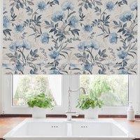 Flora Made to Measure Roman Blind Grey Skies