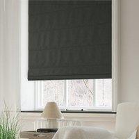 Paris Made to Measure Roman Blind Charcoal