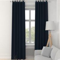 Clarence Velvet Made to Measure Curtain Ink