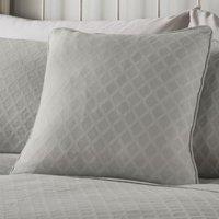 Dreams & Drapes Croma Filled Cushion 43cm x 43cm Silver