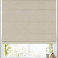 Florence Velvet Made to Measure Roman Blind Vanilla