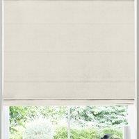 Florence Velvet Made to Measure Roman Blind Ivory