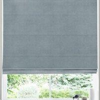 Florence Velvet Made to Measure Roman Blind Sky