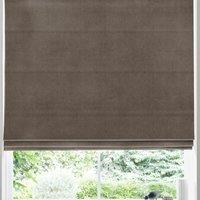 Florence Velvet Made to Measure Roman Blind Espresso