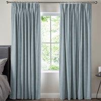 Florence Velvet Made to Measure Curtain Sky