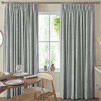 Florence Velvet Made to Measure Curtain Silver