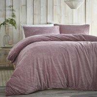 Alaska Duvet Cover Bedding Set Blush