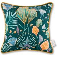 The Chateau by Angel Strawbridge Filled Cushion 43cm x 43cm Emerald Fan
