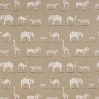 iLiv Prairie Animals Fabric Almond