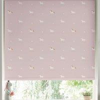 Sophie Allport Unicorn Made to Measure Roller Blind Soft Pink